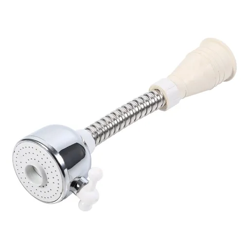 Kitchen Adjustable Water Saving Tap Hose Faucet Aerator Diffuser 360° Swivel Nozzle Spout
