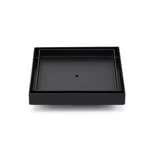 Watermark Black 150x150mm Tile Insert Floor Drain Shower Grate 80mm Waste Outlet