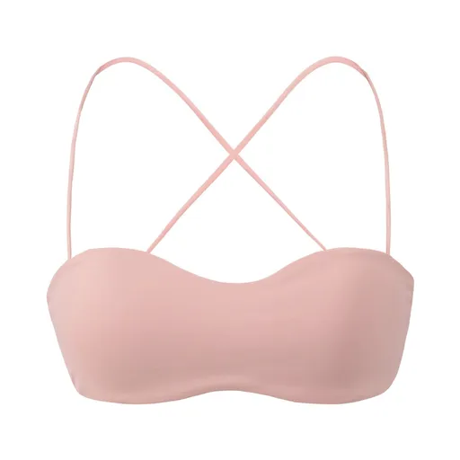 House Of Dasein Double Layered Small Chest Flat Narrow Version Without Cushion Underwear Sling - Soft Mist Pink - S
