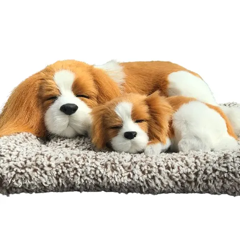 Sleepy Tails - Mother and Baby - King Charles Spaniel