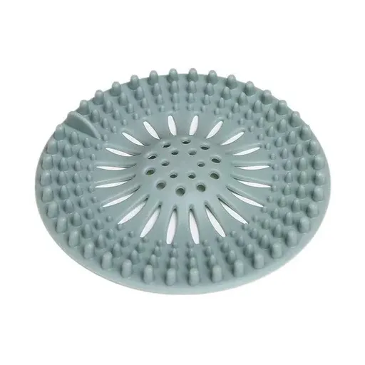 Silicone Drain Cover Sink Catcher Hair Stopper Plug For Bathroom Floor Laundry