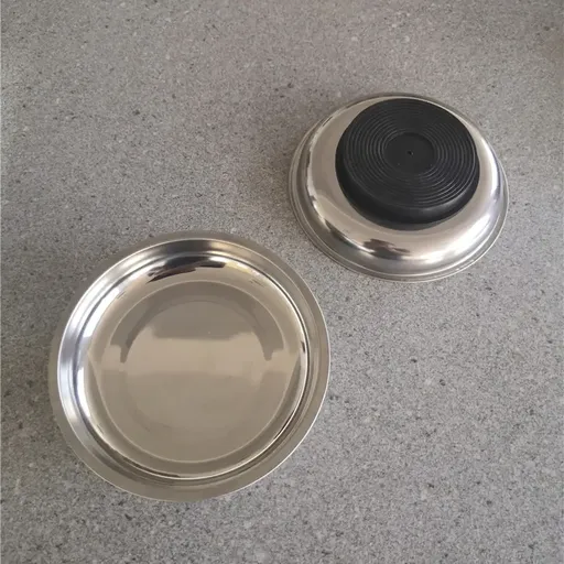 Magnetic Tray Holder ,for Socket Screw Nuts Bolts Metal Parts,Extra Strong Magnet,Thickened Tray,Stainless Steel