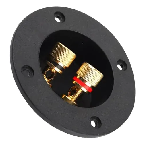 6-Pack Loudspeaker Junction Boxes for Speaker Wiring Home Stereo Kits and Audio Accessories