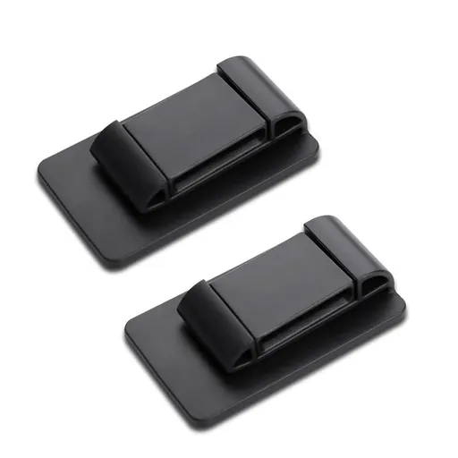 2pack Car Seat Belt Stabilizer Universal Seat Belt Receiver Clips Holder Car Seat Belt Positioner (Black)