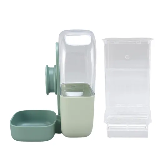 Bird Feeder Water Dispenser Set Automatic Parrot Feeder Food Container Drinker for Cage Cockatiels Finches Lovebirds