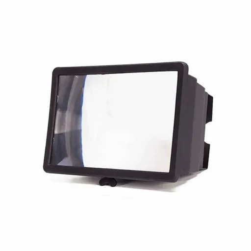 3D Mobile Phone Screen Magnifier 12" HD Video Amplifier for Smartphone Stand