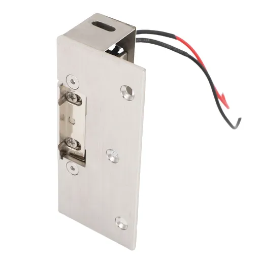 Electronic Lock Release Fail Secure Aluminum Alloy Lock Release Fail Secure with Adjustable Jaw for Commercial Residential Buildings 12VDC