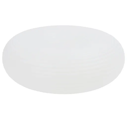 LED Flush Mount Ceiling Light Round Ceiling Lamp Creamy White Threaded Shape Lampshade for Living Room Dining Room Bedroom 20cm / 7.9in