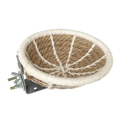 Birds Nest Parrot Straw Nest for Small Animal Nesting Material Bedding - Hemp Rope