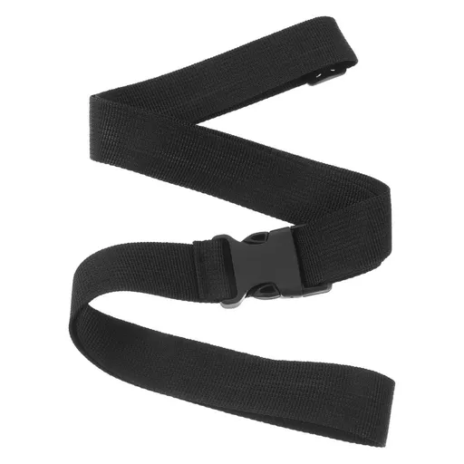 Black Elastic Backpack Chest Strap with Fast Release Buckle for Outdoor and Travel