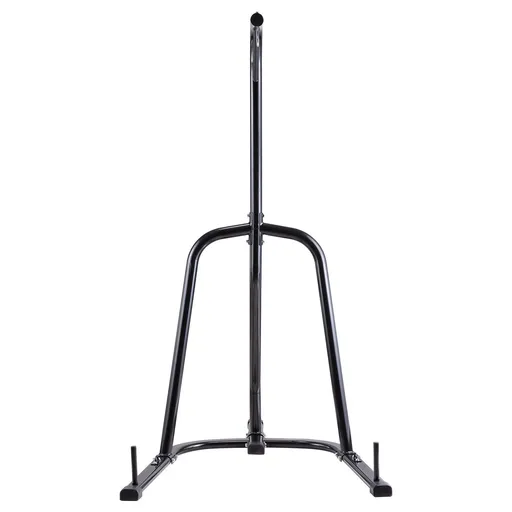Punching Bag Stand, Steel Heavy Duty Workout Equipment, Boxing Punching Bag Stand, Holds Up to 140 lbs, Freestanding Sandbag Rack with Weighted Base, Training Equipment for Home Gym Fitness
