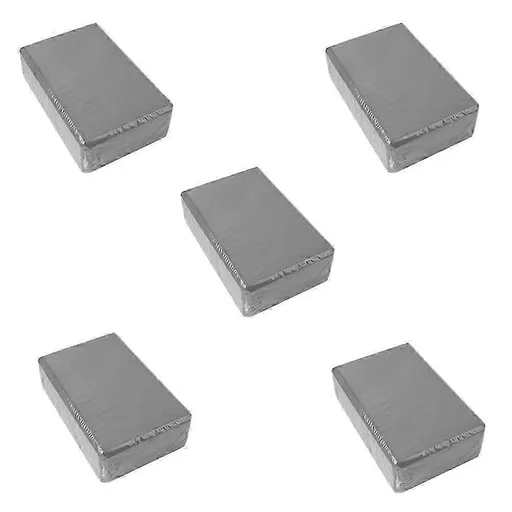 Yoga Blocks Cube Bricks Reinforcement Mat Sports Yoga Supplies Home Gym Equipment Fitness Grey