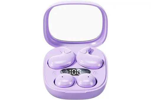 2 in 1 Side Sleeper Bluetooth Earphones Invisible Sleep Headphones-Purple