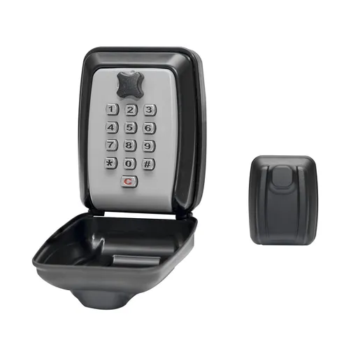 Wall Mounted Lock Box – Punch Button Key Lock Box for House Keys – Numeric Combination Lock Box for Outside, Indoor