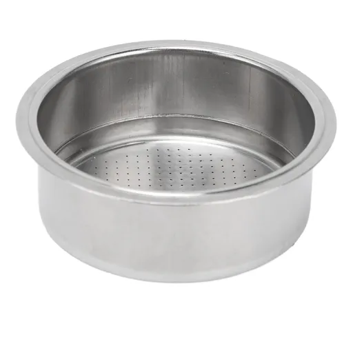Stainless Steel Coffee 2 Cup Pressurized Filter Basket Strainer