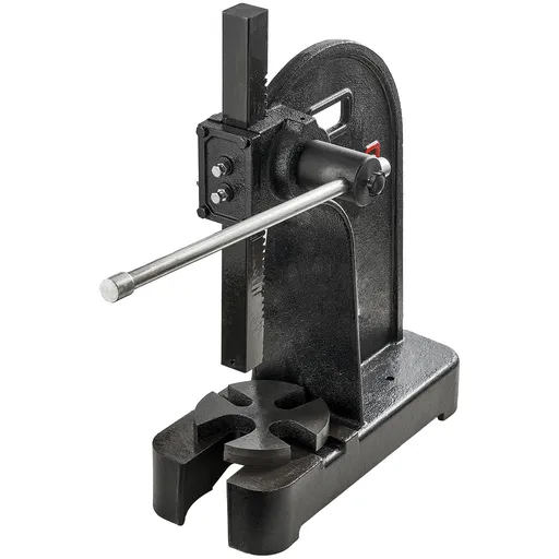 Arbor Press, 3 Ton Manual Arbor Press, 30.99" Maximum Height, Cast Iron Heavy-duty Manual Desktop Arbor Press, Precision Hand Press for Stamping, Bending, Stretching, Forming