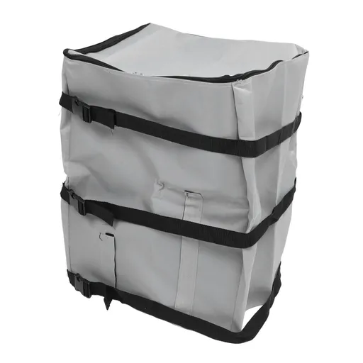 Hot Tub Spa Heater Pump Cover Heavy Duty Waterproof Dustproof Hot Tub Insulated Pump Cover with Zipper Hook and Loop Opening