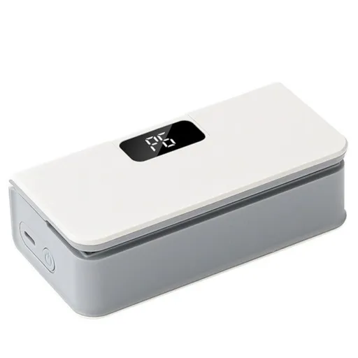 Magnetic Rechargeable Sealer, 6-Speed Adjustable Portable Press Sealing Machine for Snack and Coffee—White