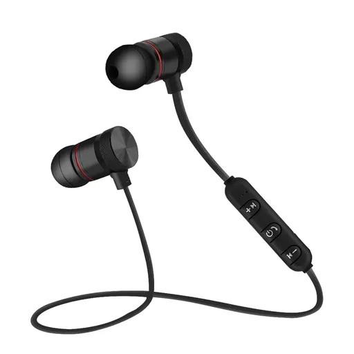 Bluetooth Neckband Headphones, Magnet Wireless Bluetooth Sports Earphone Headset Headphone Sport Noise Cancelling Headphone