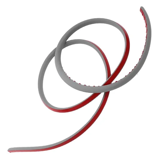 Peel and Stick Flexible Quarter Round Molding Trim Grey PVC for Corners in Bathrooms and Kitchens