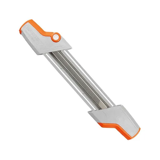 2 in 1 Chainsaw Sharpener for 3/8" P Saw Chain, Easy File Chain Saw Blade Sharpener Tool Fit for Chain Saw Diameter 5/32 inch (4.0mm)