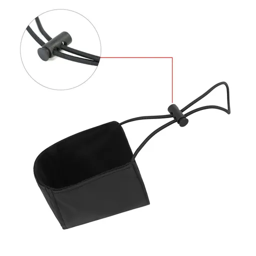 2pcs Driving Shoe Heel Cover Protectors,Easy to Wear Wearproof Elastic Buckle Oxford Cloth Driver Shoes Heel Protective Mat