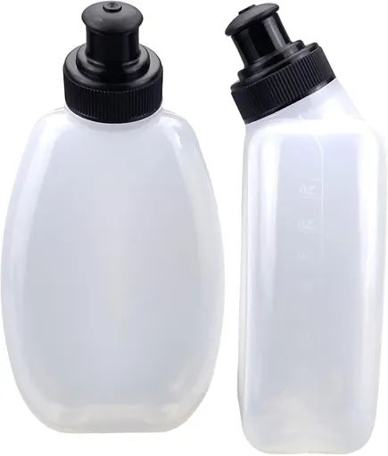 2x10oz BPA-Free Water Bottles for the Running Hydration Belt, Fuel Belts Replacement Bottle Set for Marathon Walking Hiking Cycling Trail Skiing（2 Pack）