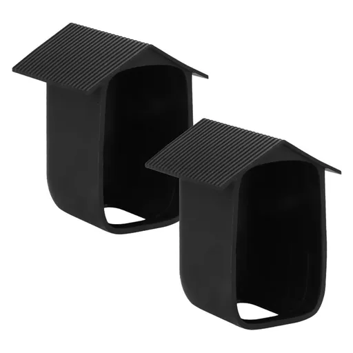 2pcs Security Camera Rain Covers Housing Camera Casing Protector Monitor Camera Covers Compatible with Eufy