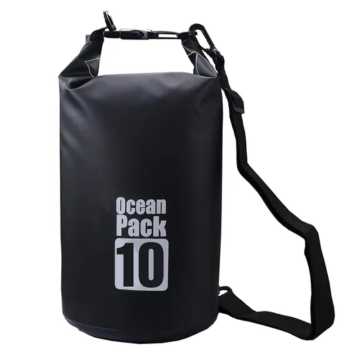 Dry Sack/Floating Waterproof Bag /10L/ for Boating, Kayaking, Hiking, Snowboarding, Camping, Rafting, Fishing and Backpacking