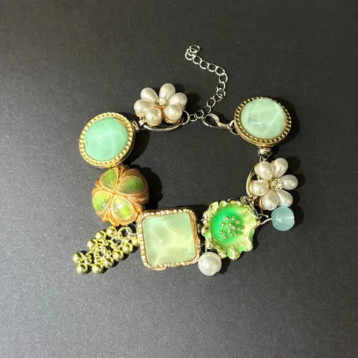 Bracelet 2339 Vintage Dopamine Style | Halloween Boho Retro Gift | Bohemian Style Vintage Bracelet Casual Versatile Wristwear