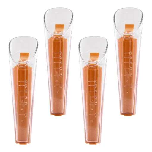 Yeast Weighing Cup Orange Accurate 1-6G Scale for Baking 8Sets