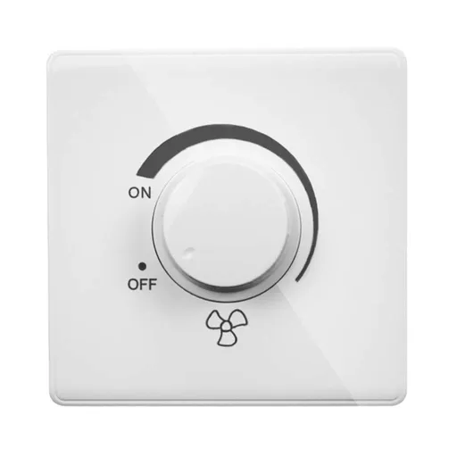 Ceiling Fan Adjustment Stepless Speed Controller Wall Switch Dimmer Light Switch Lighting Control Ceiling Fan Speed