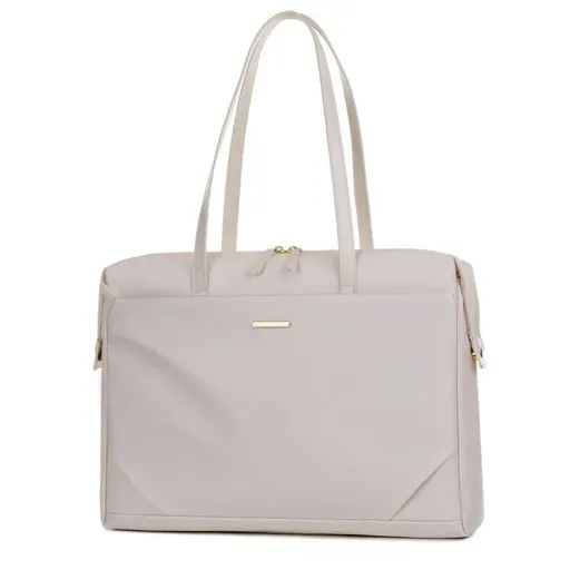 Women’s Work Tote Bag Large Capacity Fashionable Laptop Bag White