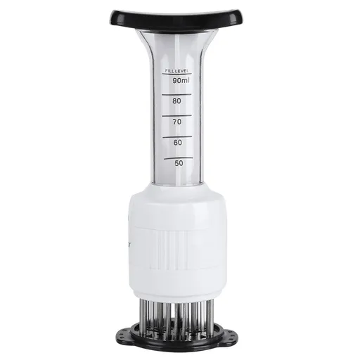 Meat Marinade Tenderizer Needle Injector Steaks Flavor Syringe Cook Kitchen Tool