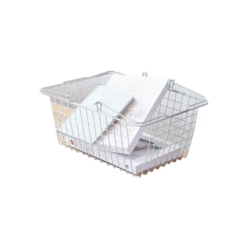Storage Basket Convenient High Load Bearing Capacity for Bedroom Kitchen Dormitory Supplies Hand Storage Basket