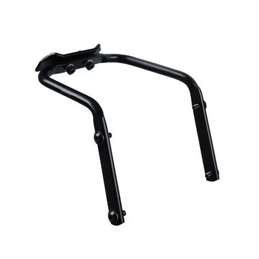 Bike Seat Bag Stabilizer, Anti-Shake Design with Dual Water Bottle Cage Mounts, Fits Most Road black