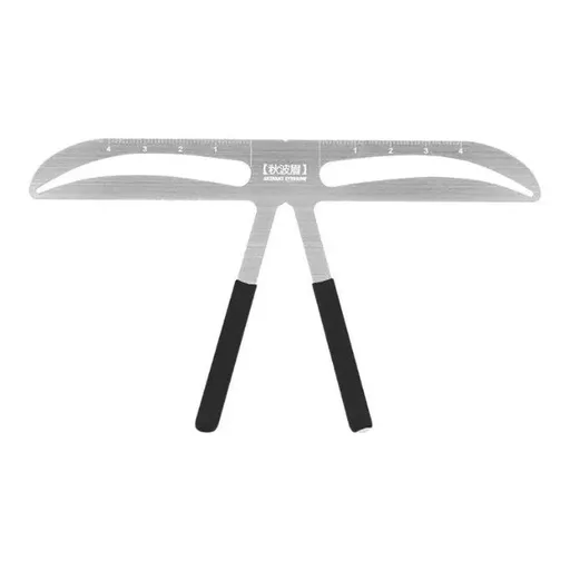 Brow Stencil Shaper Tattoo Eyebrow Kit Ruler 3D Balance Template Makeup Tool Au - #01 Akinami Eyebrow