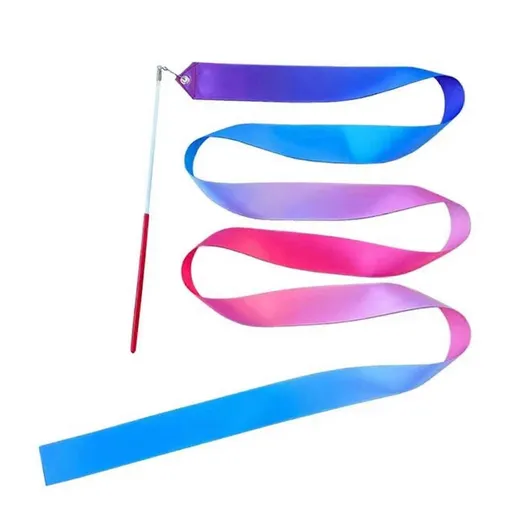 Colorful Gymnastics Ribbon Sticks for Kids Dance and Rhythmic Gymnastics