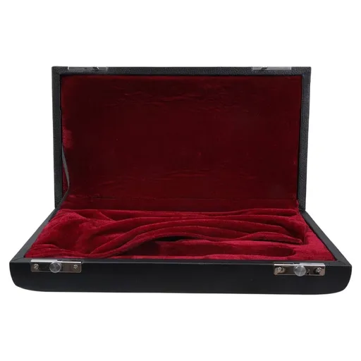 Oboe Case PU Leather Black Small Lightweight Durable Oboe Storage Box