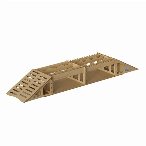 RC Off-Road Obstacles Wooden Simulation Kit 1/16 1/18 1/24 for Crawler Model Car