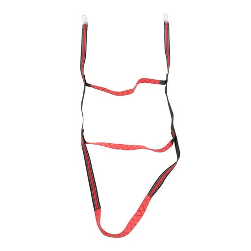 Boat Marine Rope Ladder Boarding Rope Ladder for Inflatable Boat Kayak Motorboat Canoeing Red 3 Stairs