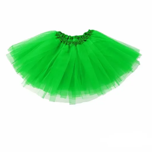 Girls Tutu Skirt Princess Dressup Party Costume Ballet Dancewear - Green