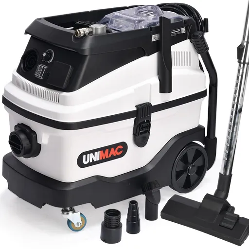 Wet Dry Vacuum 30L HEPA and Water Filtration 1600W Copper Motor Multicolor