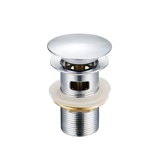 Sink Plug，Pop Up Sink Stopper, Pop Up Sink Drain Without Overflow Bathroom Faucet Vessel Vanity Sink Drain Stopper Bathtub Drain