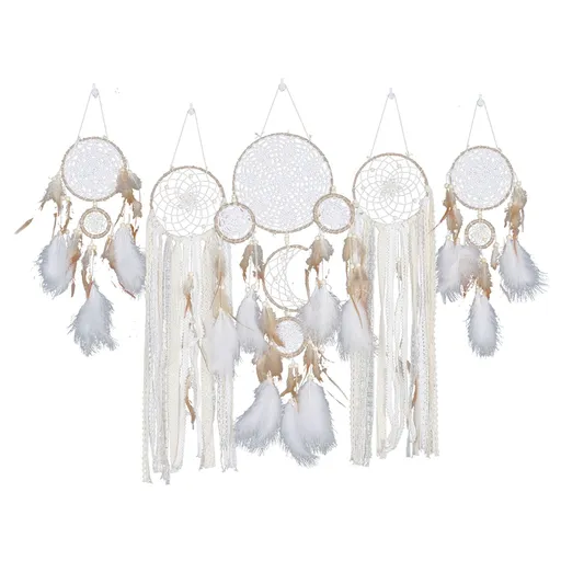 Bedside Dream Catcher Moon and Star Wall Decoration Hanging Decor​