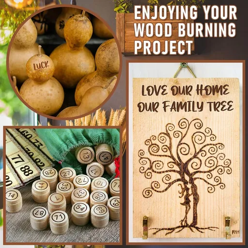 56 Pieces Wood Burning Tip Letter Wood Burning Tip Set Including Alphabet Number Symbol for Wood Burner Craft DIY Embossing