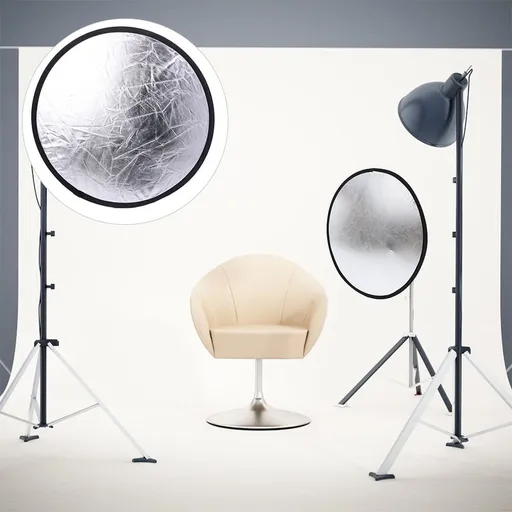 Compact Photography Reflector for Detailed Camera Shots and Outdoor Use
