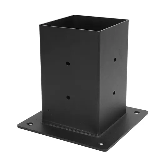 Gazebo Bracket Galvanized Powder Coated Fully Welded Gazebo Post Bracket for Pergola Wood Post Straight