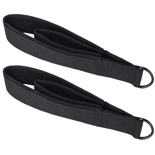 Yoga Stretch Strap with Loops 2 Pieces Pilates Yoga Double Loop Strap