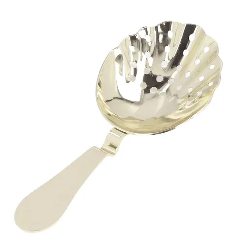 Cocktail Strainer Anti Rust Efficient Filtering Stainless Steel Strainer Bar Tool for Home Mini Bars Clubs Restaurants Gold